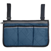 Borsa di stoccaggio acqua resistente - Borsa di stoccaggio per seggiolini e passeggini - Fissaggio regolabile - Materiale duraturo - Grande compartimento con chiusura a zip - Borsa di stoccaggio per seggiolini