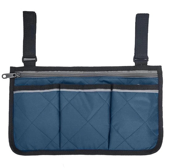 Borsa di stoccaggio acqua resistente - Borsa di stoccaggio per seggiolini e passeggini - Fissaggio regolabile - Materiale duraturo - Grande compartimento con chiusura a zip - Borsa di stoccaggio per seggiolini