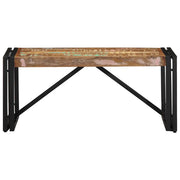 Tavolino Salotto Multicolore 80x40x35cm Legno Massello Recupero 4016677