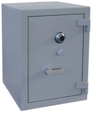 Armadio blindato di sicurezza monoblocco grado II - EN 1143-1 spessore 30/10 cm. 80x60x55h