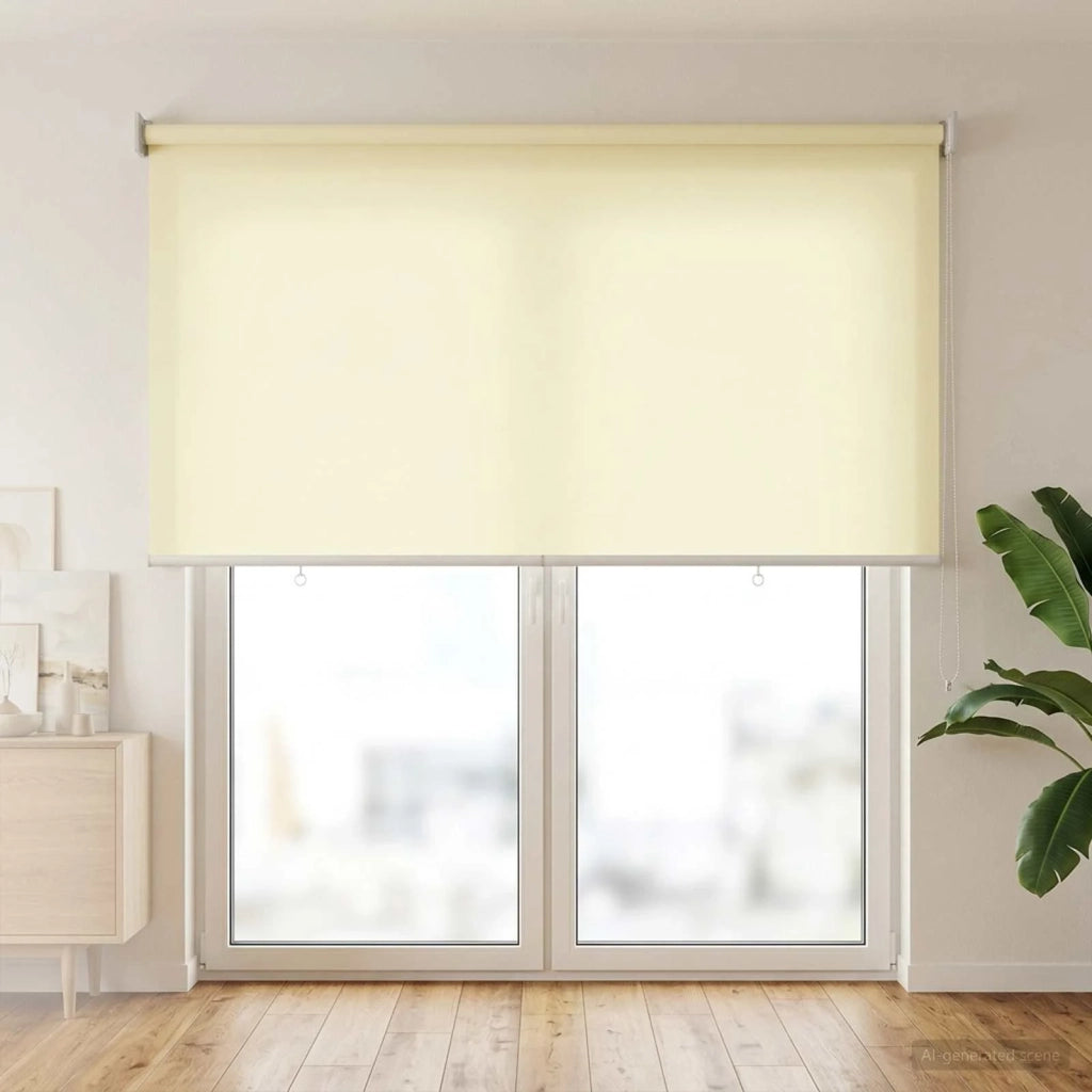Voletta a rullo | Tenda a rullo con protezione UV Crema 140 x 230 cm Poliestere