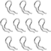 Set di sostituzione per freni 10 pezzi - Compatibile con Mega Shimano/Formula - Acciaio inossidabile - Duraturo - 6,5x5mm - Anticorrosione - Freni