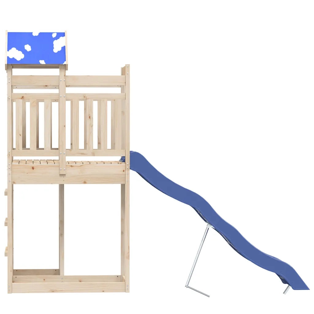 Set da Gioco da Esterno in Legno Massello di Pino 3278986