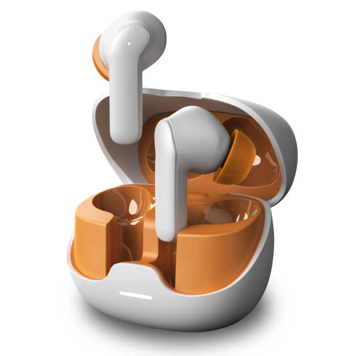 Auricolari wireless Bluetooth 5.3 con cancellazione rumore ANC, 4 microfoni, 6 ore autonomia, custodia ricarica 400mAh - SOGO