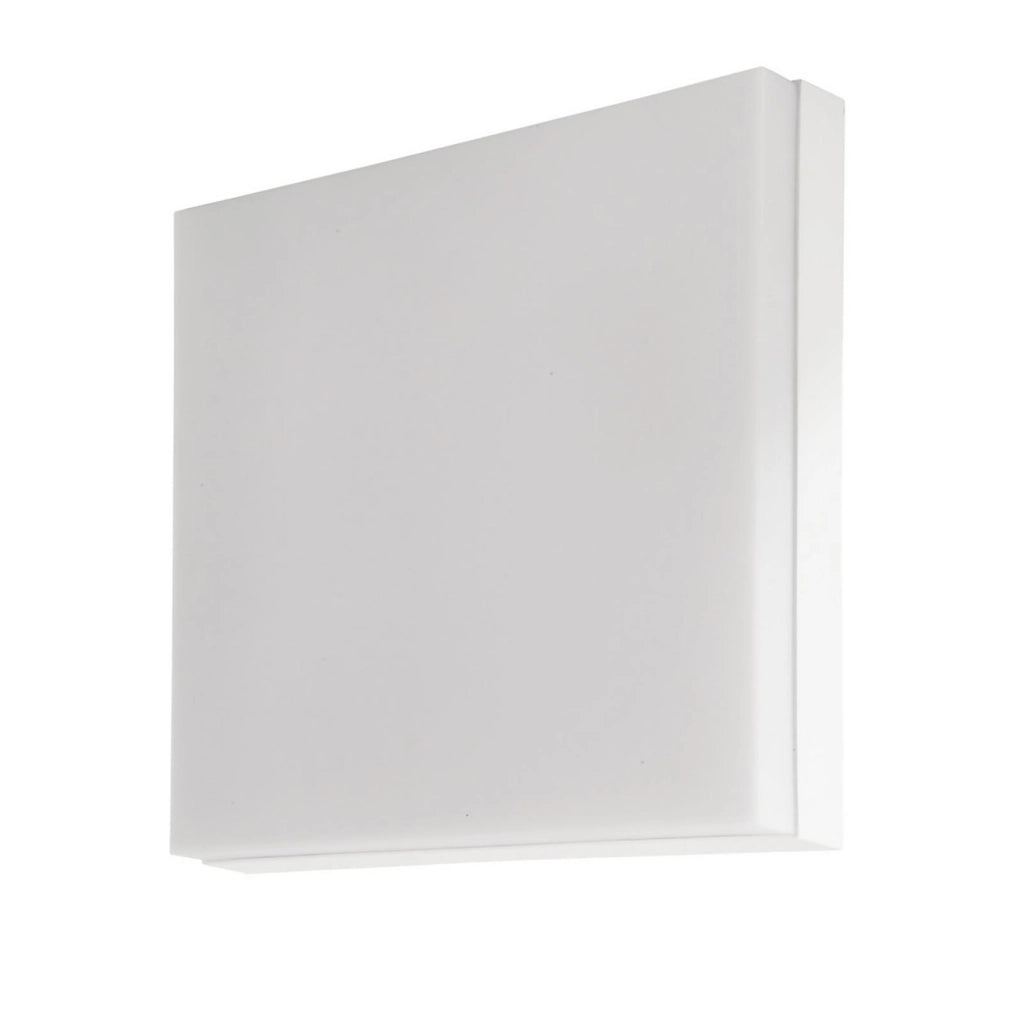 Applique LED 3W parete crepuscolare illuminazione numero civico IP54 CCT da 3000K a 4000K luce ingresso negozio BIANCO