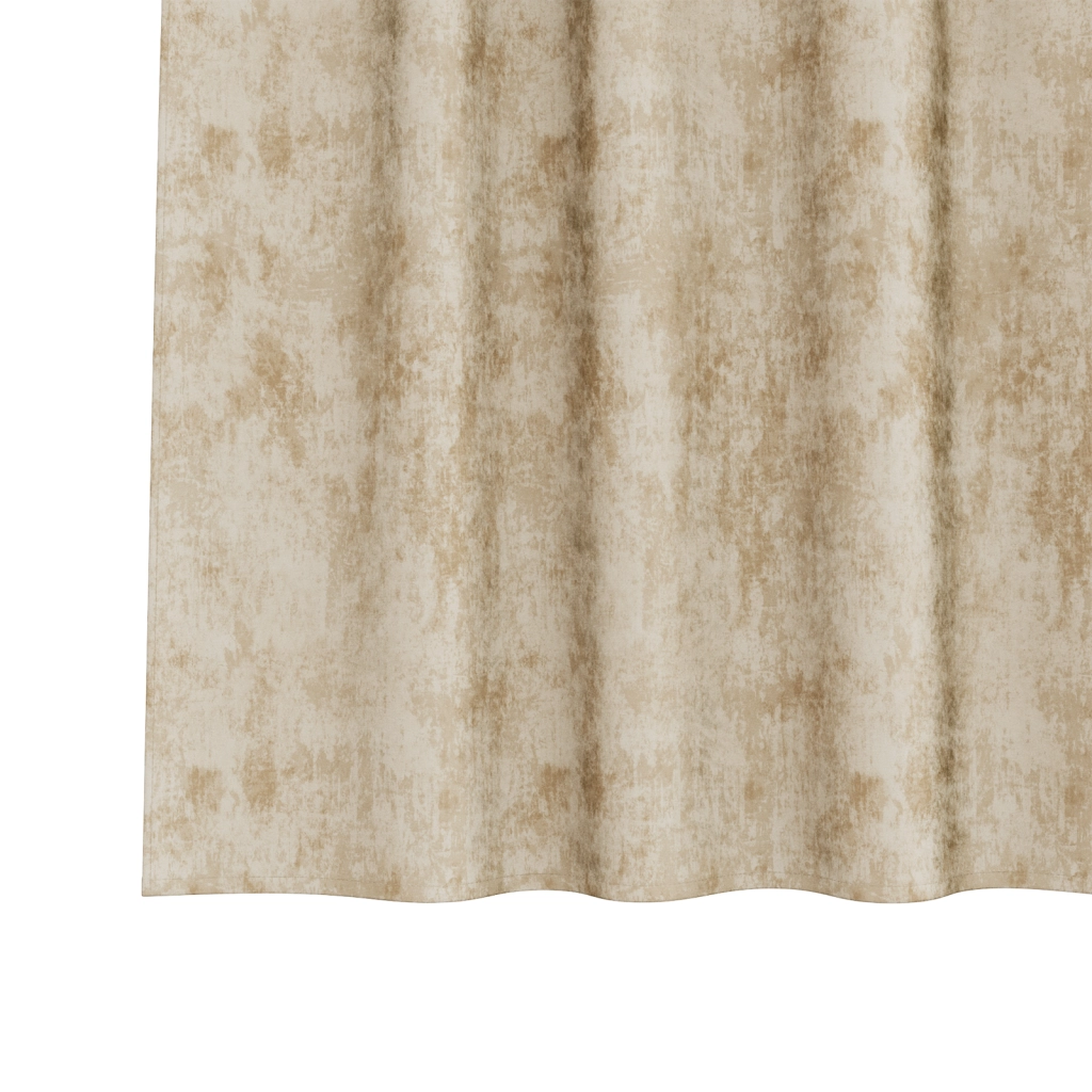Set di 2 Tende di Velluto con occhielli Panna 225x140 cm