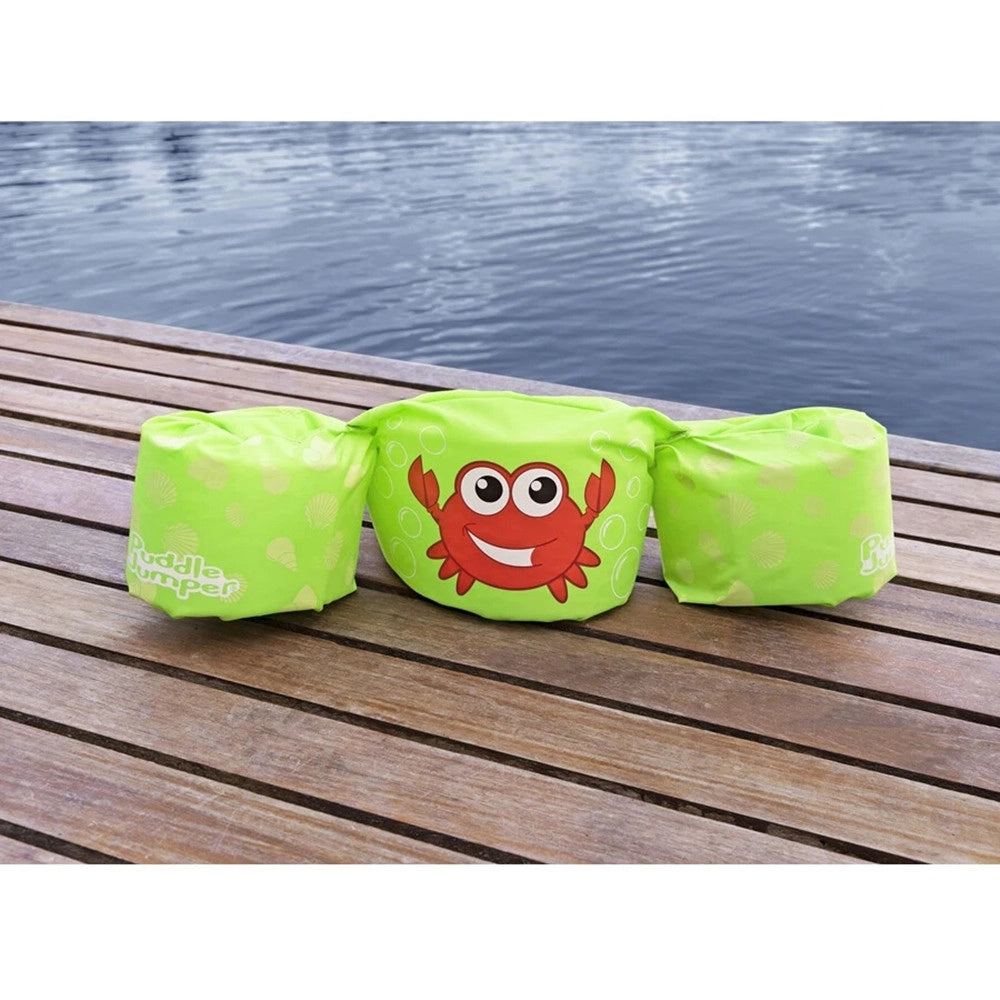Trade Shop - Gilet Salvagente Per Bambini Design Granchio Giubbotto Galleggiante Con Braccioli 90137 -