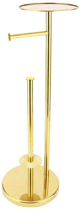 Supporto per i rulli di carta igienica - stile e funzionalità - 1 pezzo - acciaio inossidabile - 65 cm