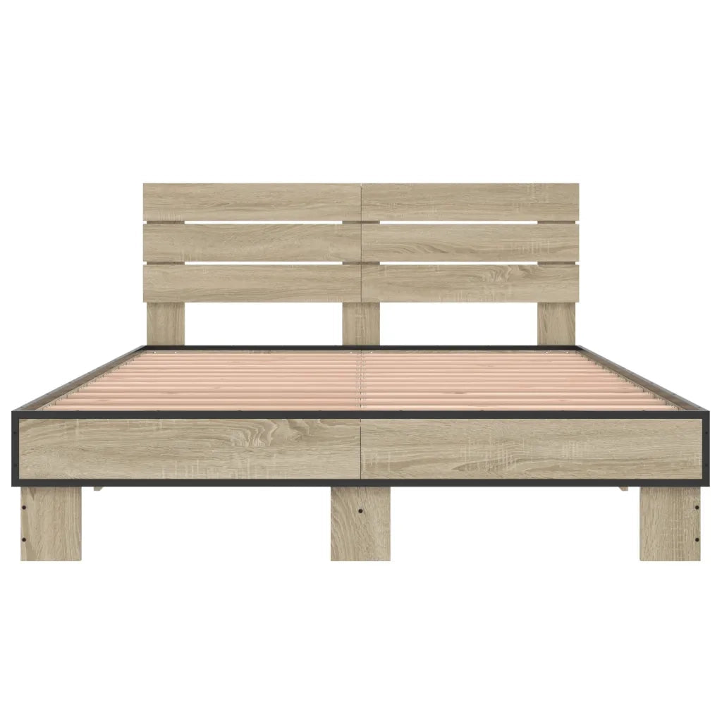 Giroletto Rovere Sonoma 120x200 cm in Legno Multistrato Metallo 3280153