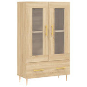 Credenza | Madia | Buffet da pranzo | Armadio da pranzo Rovere Sonoma 69,5x31x115 cm in Legno Multistrato