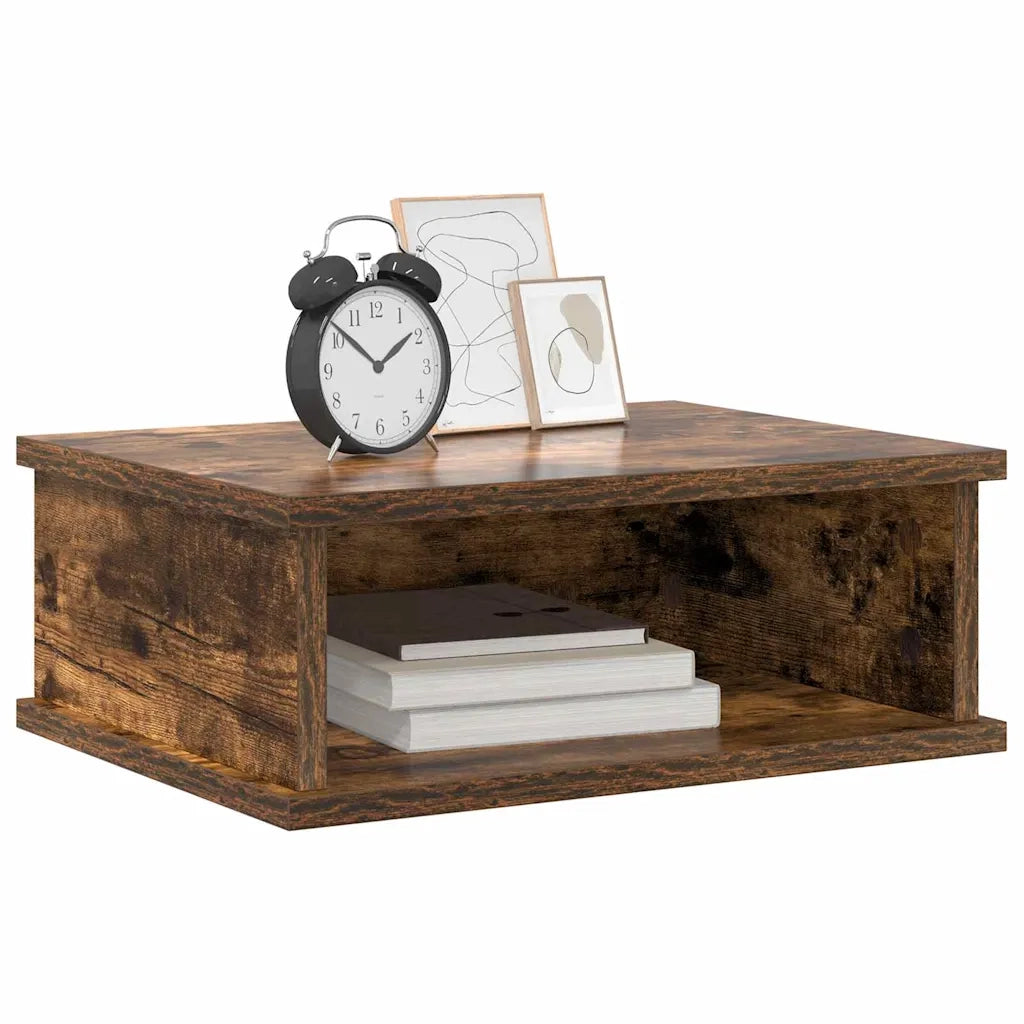 Comodino Rovere fumé 40 x 31 x 15 cm Legno multistrato