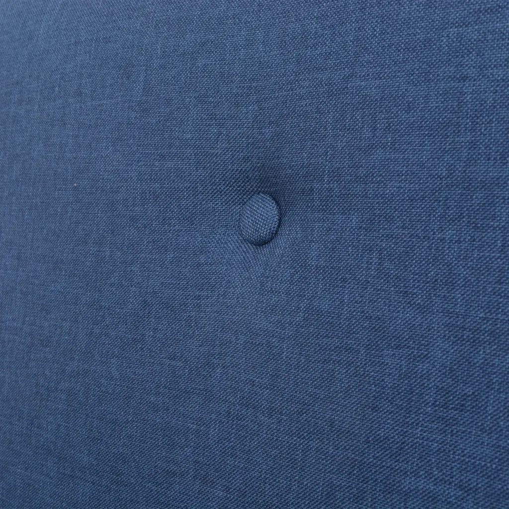 Divano a 3 Posti-Sofa 3 Posti in Tessuto Blu