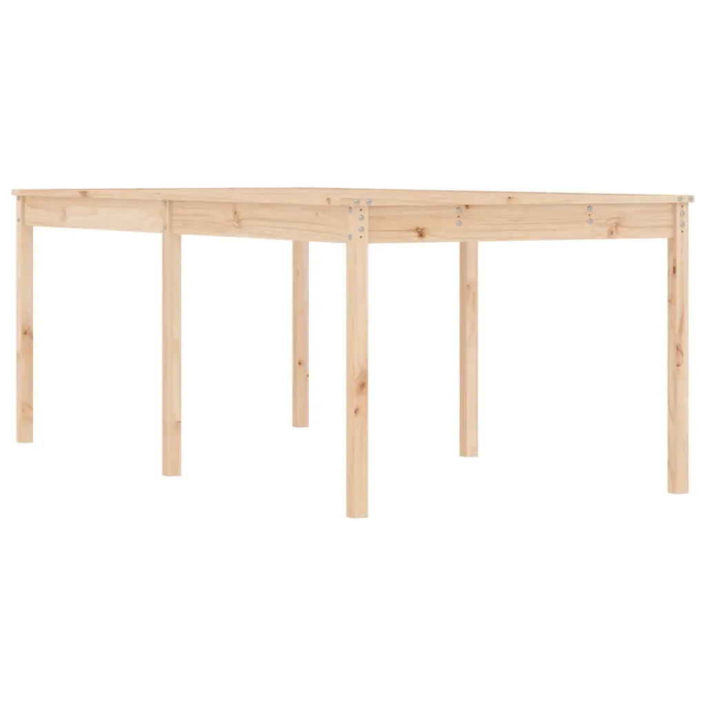 Tavolo da Giardino 203,5x100x76 cm in Legno Massello di Pino 823983