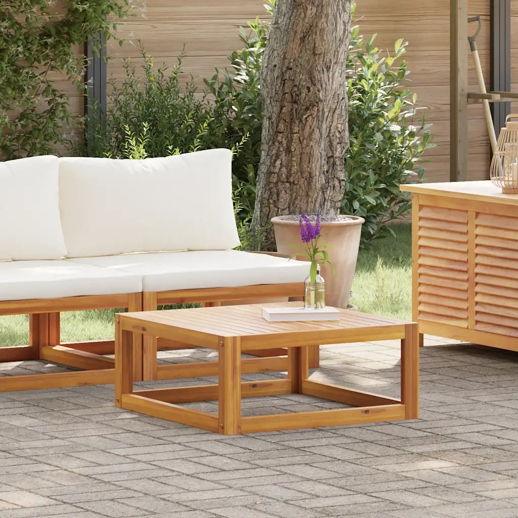 Set Divani da Giardino 2 pz | Set Salotto da Giardino con Cuscini in Massello di Acacia