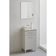 BASE IRIS 1 ANTA 45X34X84H GRIGIO CALCE.