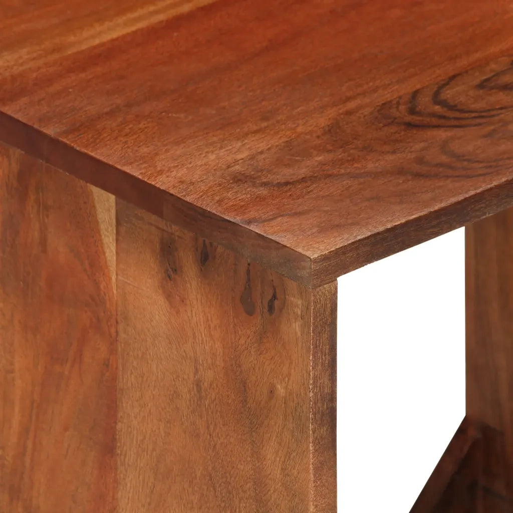 Mensola 40x30x40 cm in Legno Massello di Acacia cod mxl 33368