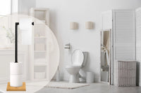 Porta Carta Igienica Black P70505