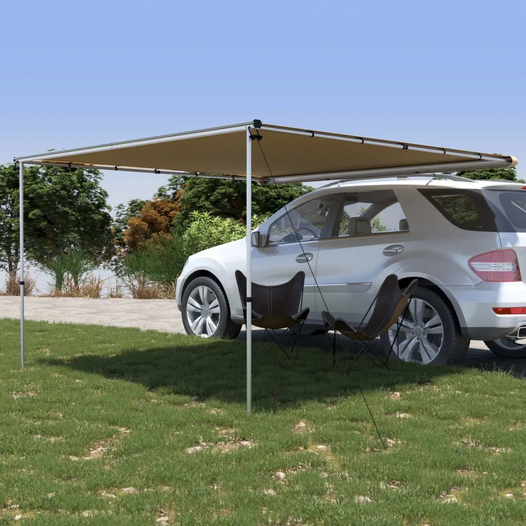 vidaXL Tendalino per Camper e Roulotte 3x3x2,15 m Beige