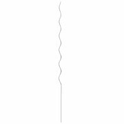 Confezione da 50 supporti a spirale per piante adatti per uso esterno 110 x 0,6 x 0,6 cm acciaio argentato 02_0058228