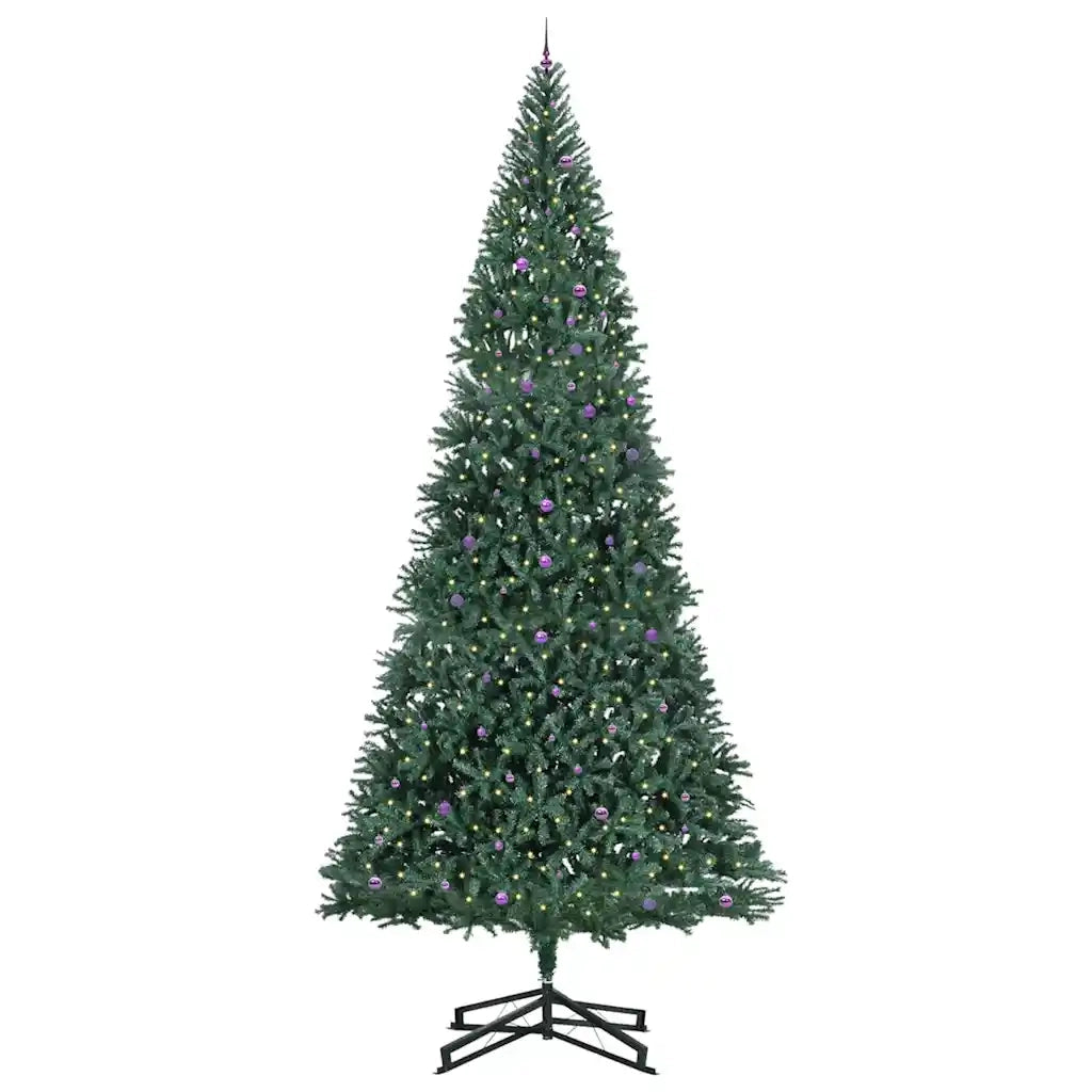 Albero di Natale Artificiale Pre-illuminato con Set di Palline 3394848