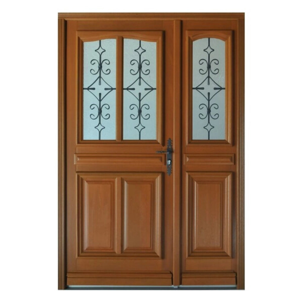 Porta d'ingresso a gradini modello 'Vauban' Dimensioni 215 X 120 Spinta a sinistra (dimensioni della tabella) senza maniglia
