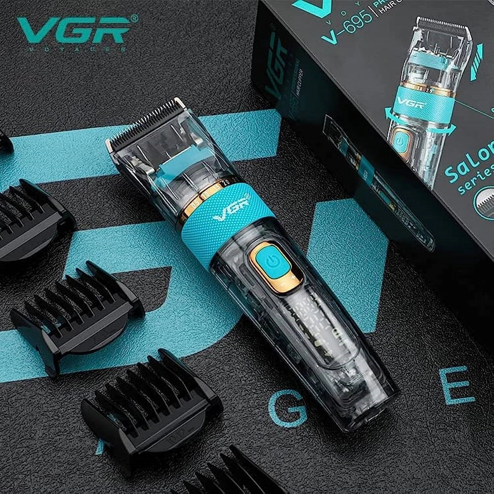 Trade Shop - Tagliacapelli Professionale Rotella Zoom Ipx7 Impermeabile 3 Velocità Vgr V-695 -
