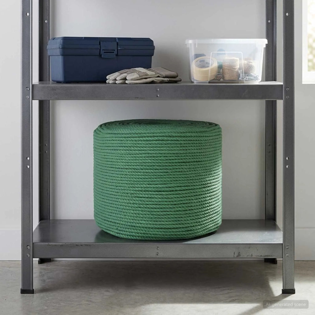 Spago di Cotone 4 mm 50 m Verde 100% Cotone 42011942