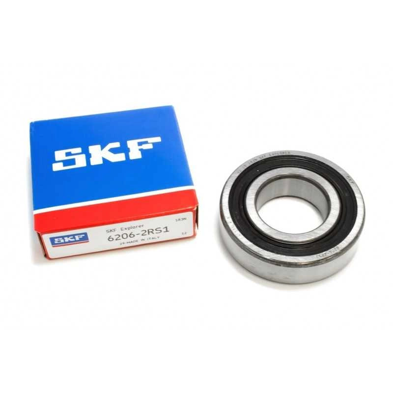 CUSCINETTO TIPO: 6206 2RS. DIMENSIONI: 30X62X16MM. SKF UNIVERSALE LAVATRICE - UNIVERSALE