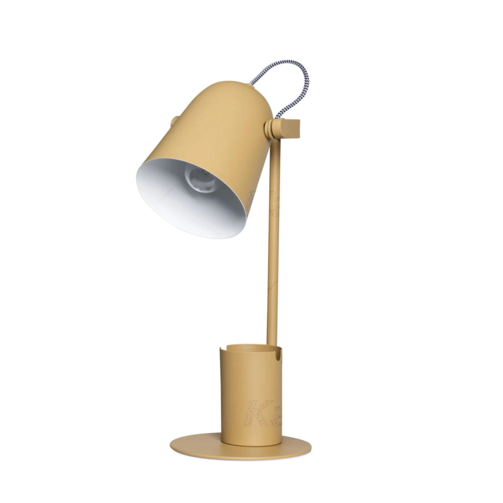 Lampada da scrivania regolabile gialla RAIBO 5W Kanlux