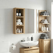 Armadio da bagno a muro Rovere Artigianale 20 x 10 x 50 cm 889286