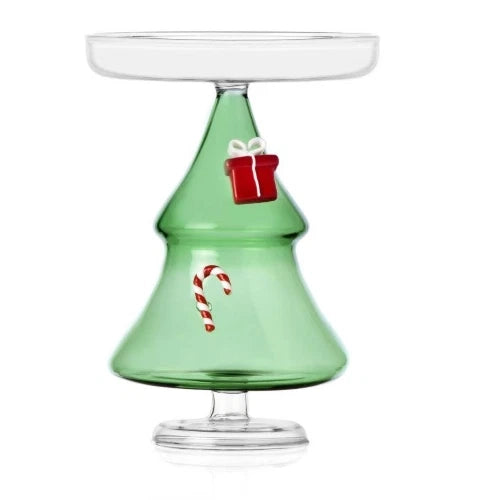 Alzata albero di Natale schiaccianoci