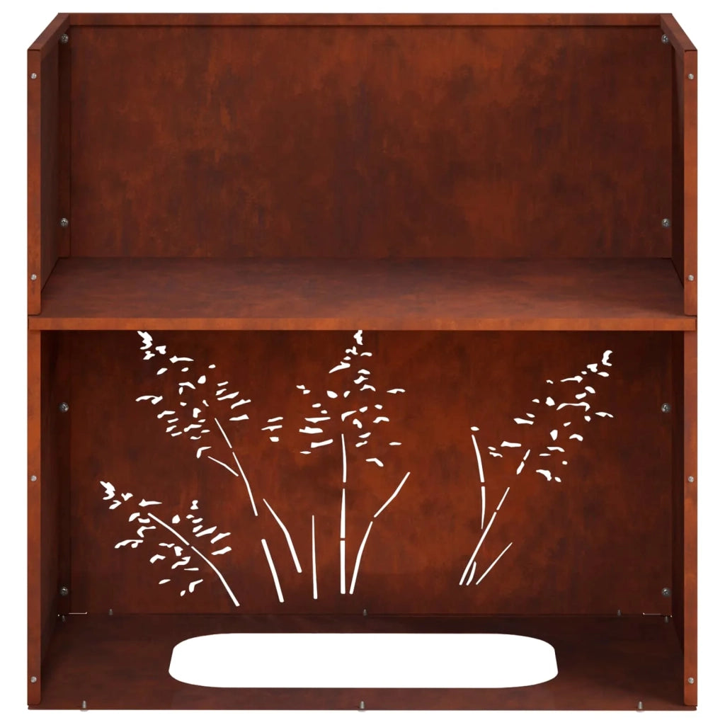 Vaso da giardino Ruggine 50 x 30 x 49 cm Acciaio Corten 8005818