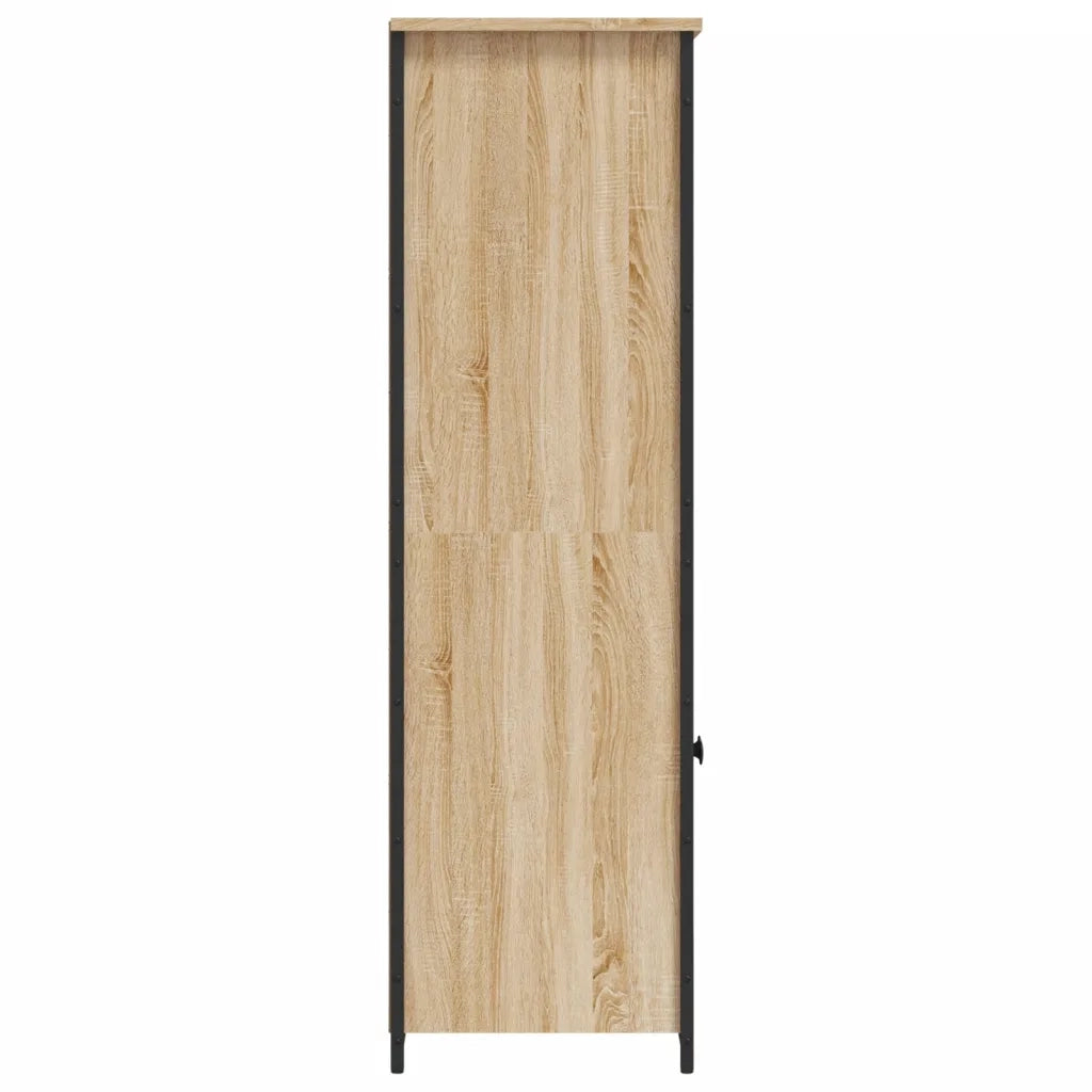 Credenza Rovere Sonoma 62x36x121,5 cm in Legno Multistrato 834211
