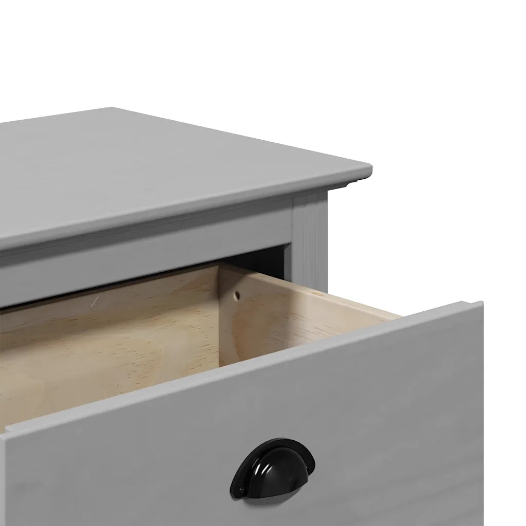 vidaXL Panca da Ingresso BODO Grigia 114x40x45 cm