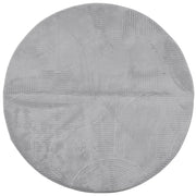 Tappeto del soggiorno | Tappeto IZA a Pelo Corto con Aspetto Scandinavo Grigio ? 160 cm