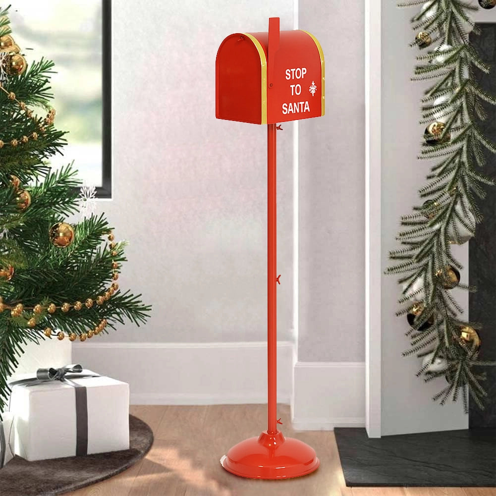 Cassetta Postale per Letterina Babbo Natale Addobbo Natalizio Colori Assortiti