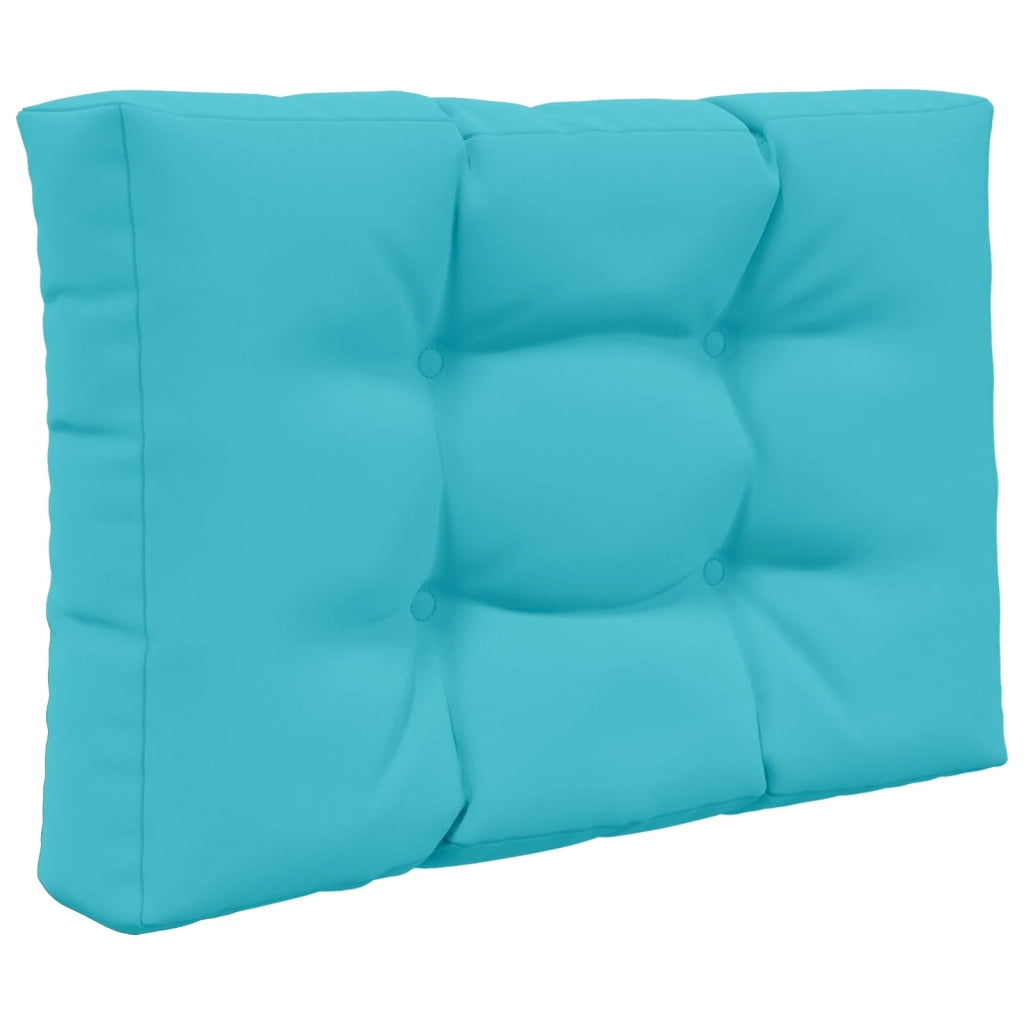 Cuscino per divano da esterno 2 pcs Turchese Poliestere