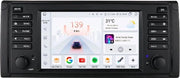Autoradio Multimedia per CarPlay - Schermo 2din per BMW 5 Serie E39 1996 M5 2000 X5 E53 - Giocatore di Video Android - Navigatore GPS - (8Core 8G 128G) AI