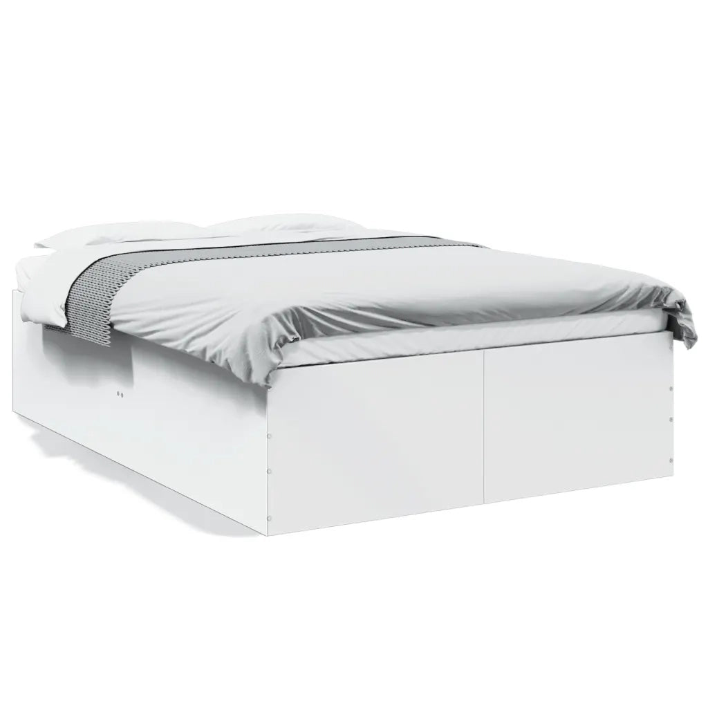 Giroletto-Struttura Letto Bianco 120x190 cm in Legno Multistrato 954896