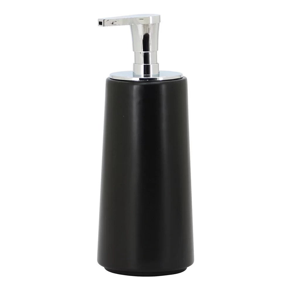 Dispenser in ceramica nera - serie Graceful
