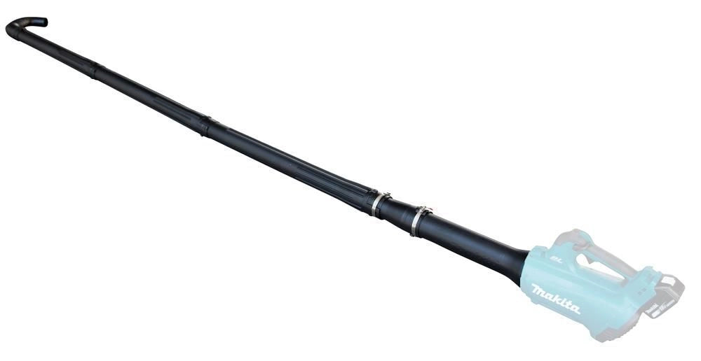 Makita 191B03-8 Kit di Pulizia per Grondaie con 3 Tubi di Prolunga e Terminale Lunghezza Massima 3200 mm Compatibile con Soffiatori Makita DUB184 DUB362 DUB363 colore Nero