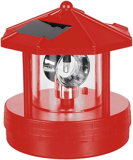 Lampade di testa di alta qualità, illuminazione LED per giardino e lampade acqua resistenti (rosso)