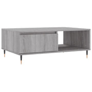 Tavolino da salotto | Tavolino da caff¨¨ | Tavolino da Soggiorno Grigio Sonoma 90x60x35 cm Legno Multistrato