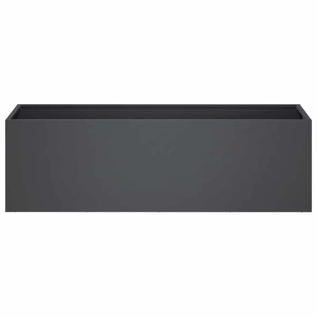 Vaso da giardino Antracite 100 x 30 x 30 cm 8005222