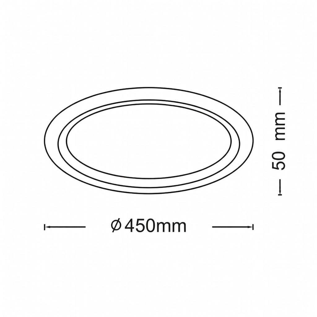 Plafoniera MOON LED CCT 60W Dimmerabile Lampada Tonda Effetto Luna Luce Soffitto Camera da Letto Bluetooth Telecomando
