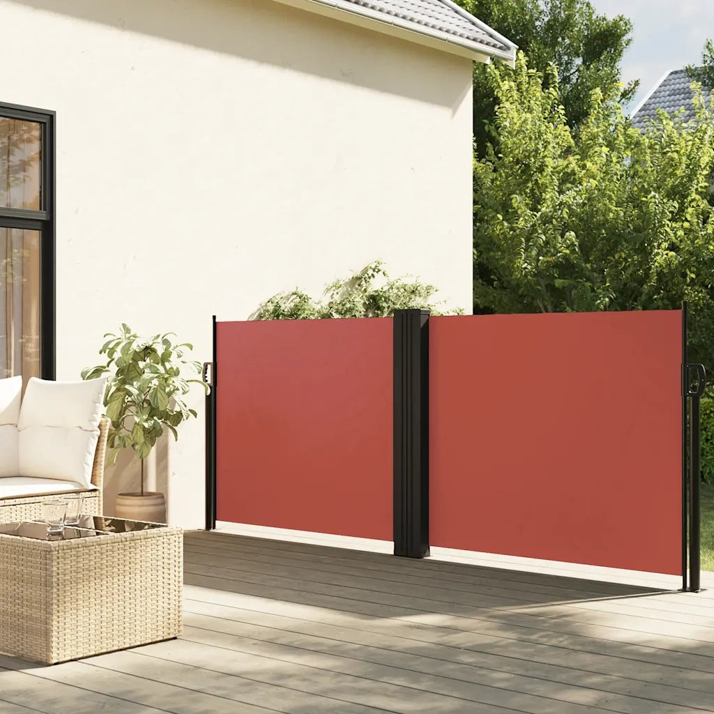 Tenda da Sole Laterale Retrattile Terracotta 120x1200 cm 4004798