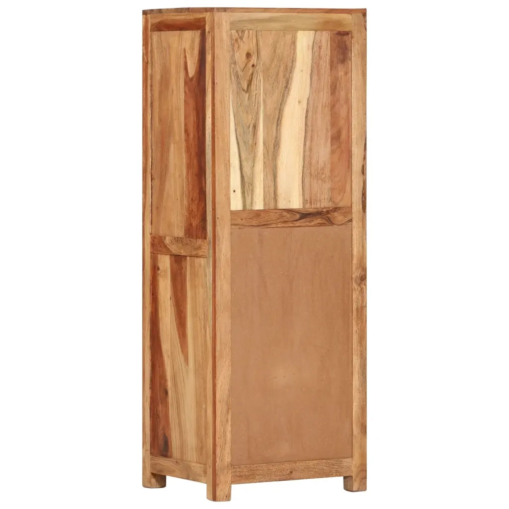 Credenza 40x34x110 cm in Legno Massello d'Acacia 338431