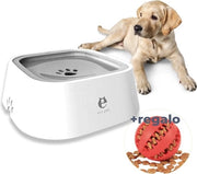 Bacetto per cani, impermeabile, 1 l, con sistema di rilascio graduale, per cani e gatti, prevenzione delle macchie d'acqua, grande cani, ideale per viaggi, regalo per cani, contenitore per cibo per cani