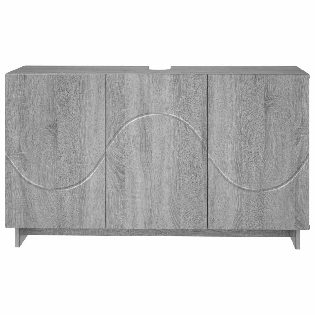 Mobile da bagno Sonoma grigio 101 x 41 x 58 cm 8011627