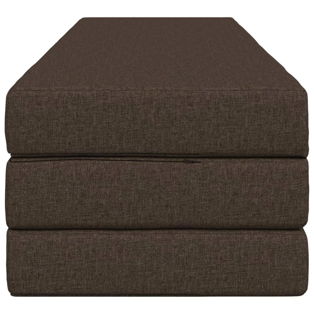 Divano Letto Pieghevole 200 x 67 x 45 cm Tortora 900260